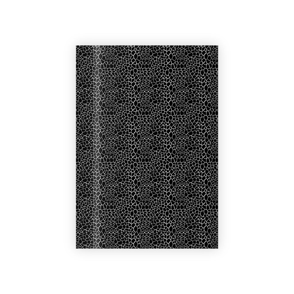 Gift Wrapping Paper Roll – Elegant Black Textured Pattern
