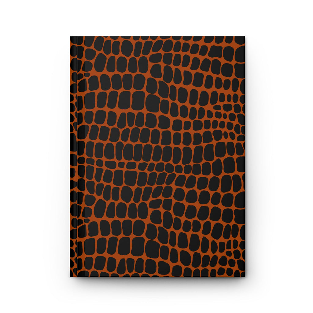 Crocodile Pattern Hardcover Journal